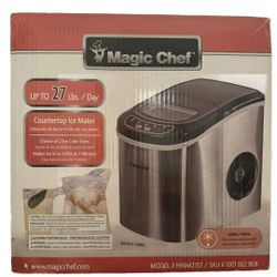 NEW Magic Chef Portable Ice Maker 27lbs