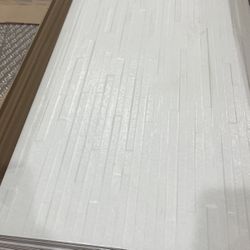 Porcelain Wall Tile White 12x24 154sqft