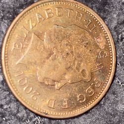 2001 Two Pence Coin 