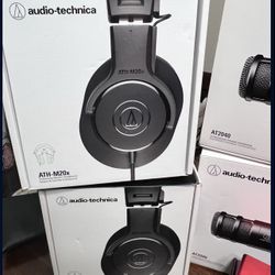 audio tech headphones 2 for $80 obo