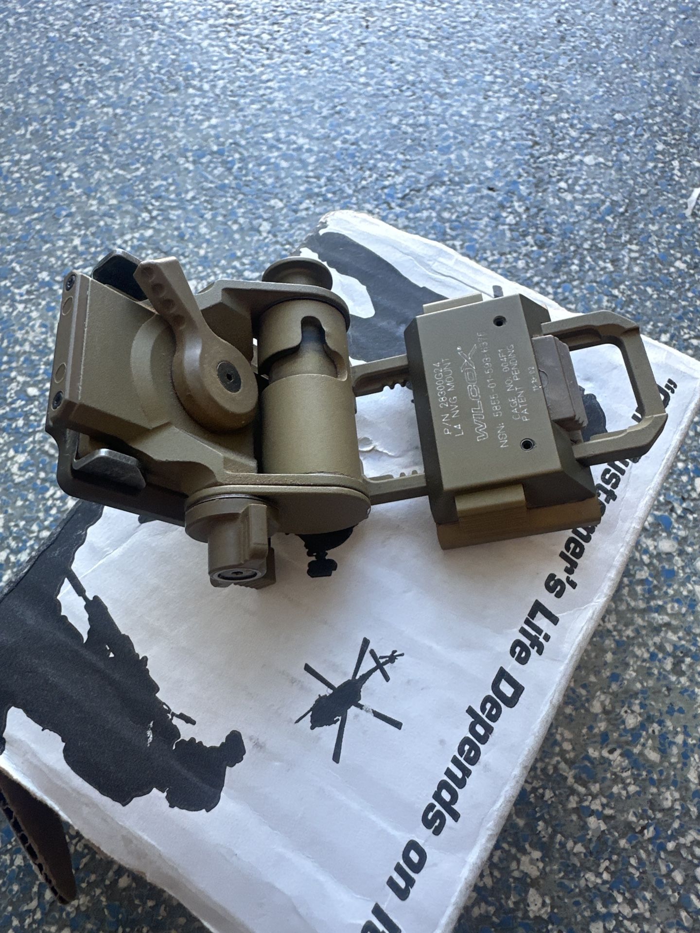 Wilcox L4 G24 NVG Mount – Tan