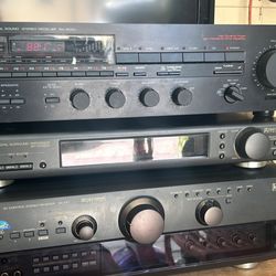 Technique Stereo Components, $200 for all three pieces!
