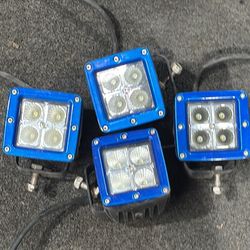 LED light bars and pods