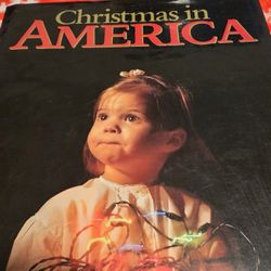 $15.00 - Christmas In America Book, Large!  History & Lots Of Pictures!  Great Condition!