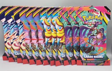 Pokemon TCG Chaos Rising Sleeved Booster Pack Mega Evolution NEW SEALED
