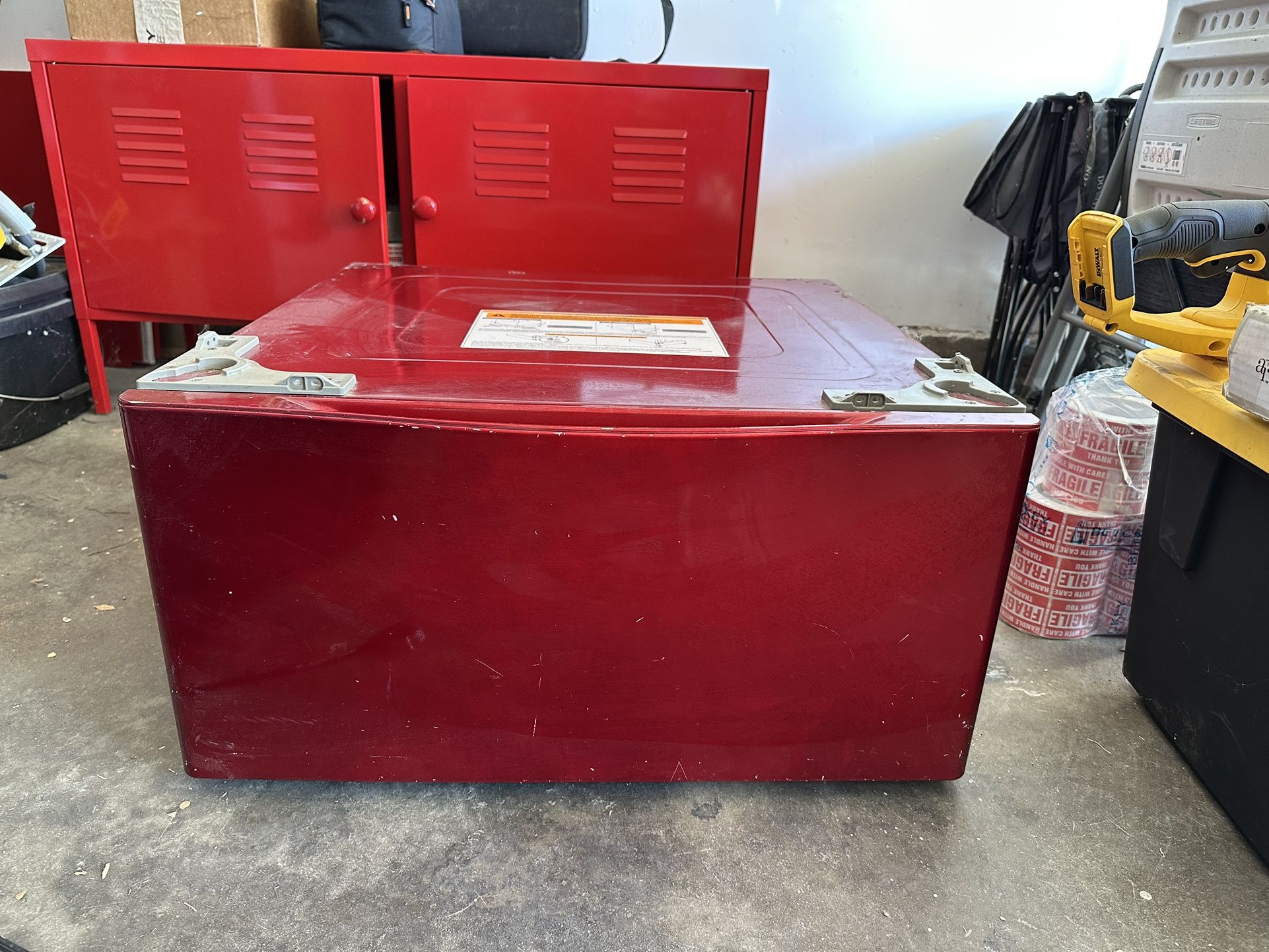 Washer Or Dryer Riser Cabinet Laundry Room