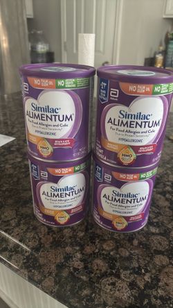 4 Similac Alimentum formula