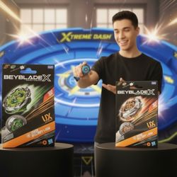 Lot (2) Beyblade X Rock Golem 1-60UN UX & Wand Wizard 1-60R UX Starter Pack Sets. This is a Hasbro Beyblade X Wand Wizard 1-60R UX Starter Pack. It is