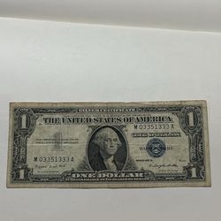 1957 $1 Dollar Bill