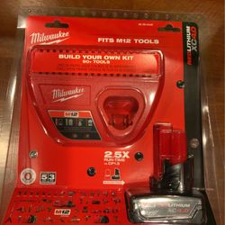 Selling New Milwaukee M12 Battery And Charger