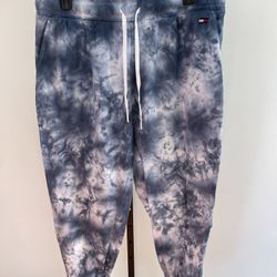 New with tags Tommy Hilfiger sport Womens plus logo tie die joggers 