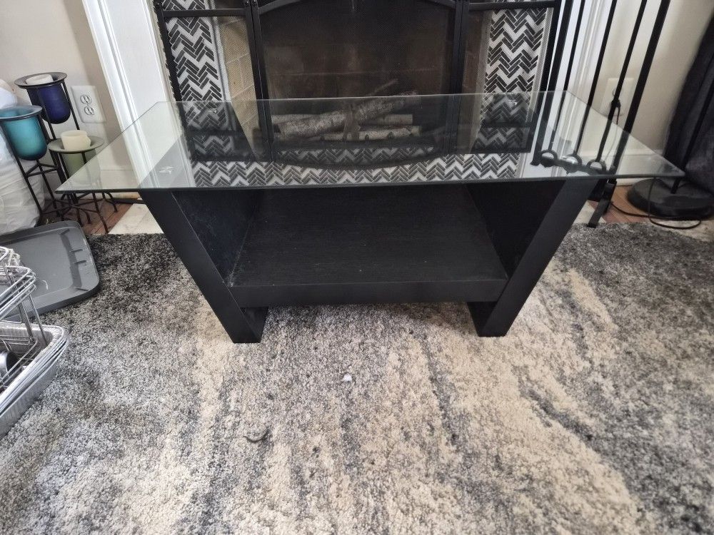 Coffee Table With Glass Top