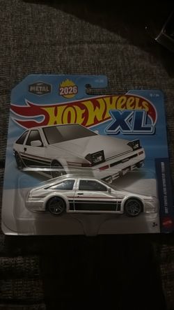 Hot Wheels XL 1987 Toyota AE86 Sprinter Trueno