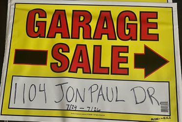 Garage sale 7/24-7/26 8am-1pm