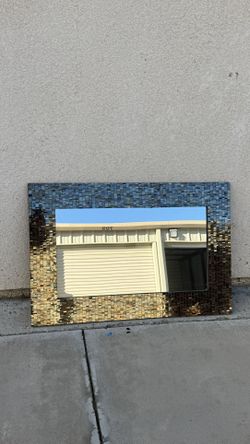 Pier 1 Mosaic Glass Mirror