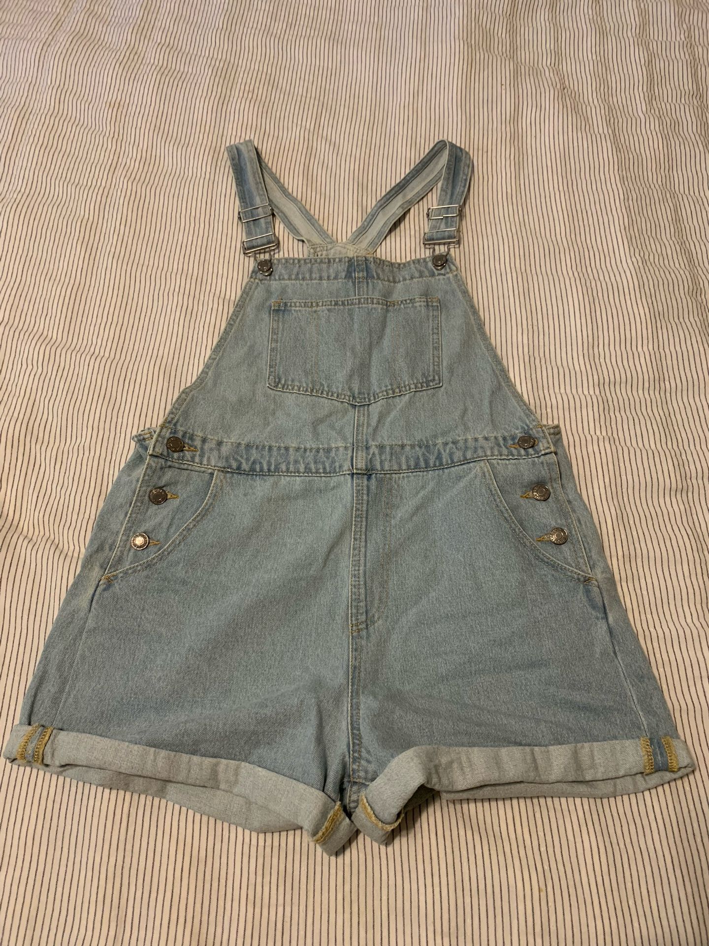 Neuflora Denim Shortalls (M)