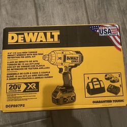 Dewalt 20V Impact Wrench Kit 