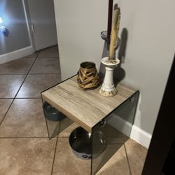 Table And 2 Side Tables 