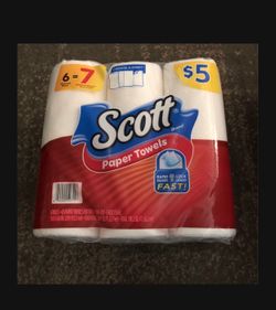 10 packs Scott paper towels