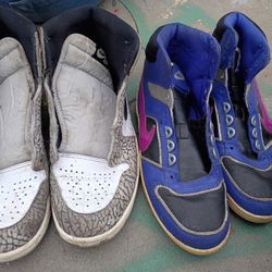 Jordan Shoes Men's 8 1/2  7/12  $$30 For Both 