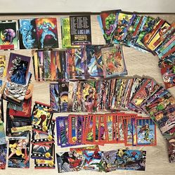 Vintage 1990’s Marvel & Comic Book Trading Cards