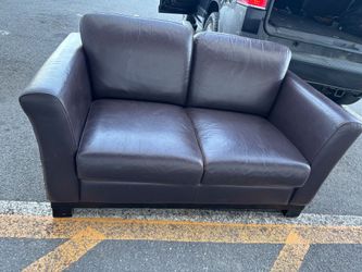 Dark chocolate couch
