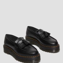 Dr Martens Adrian Quad Leather Platform Loafers Unisex- BRAND NEW