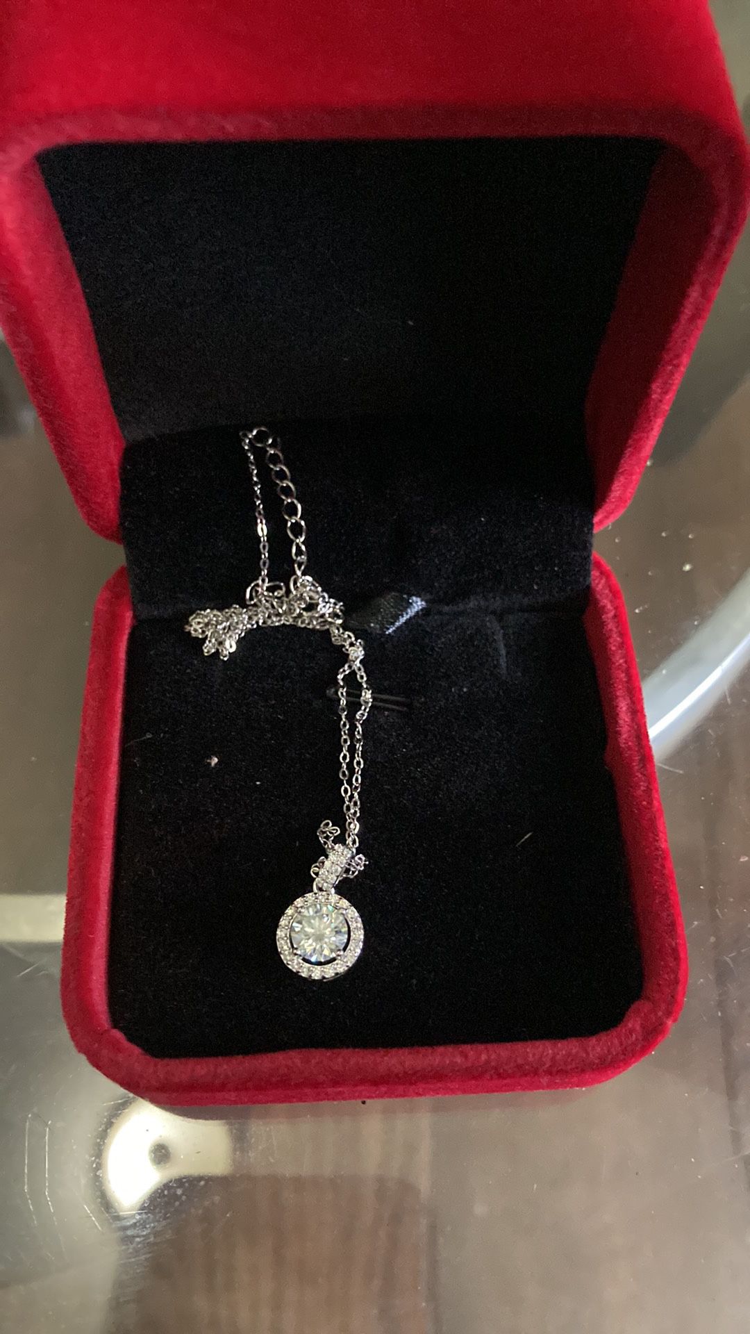 Women’s Diamond Solitaire Necklace 