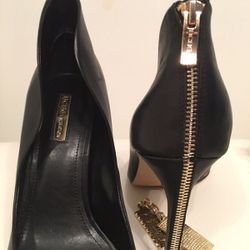 Unique BCBG black Heels Women Shoes 