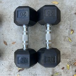 Rubber Dumbbells 