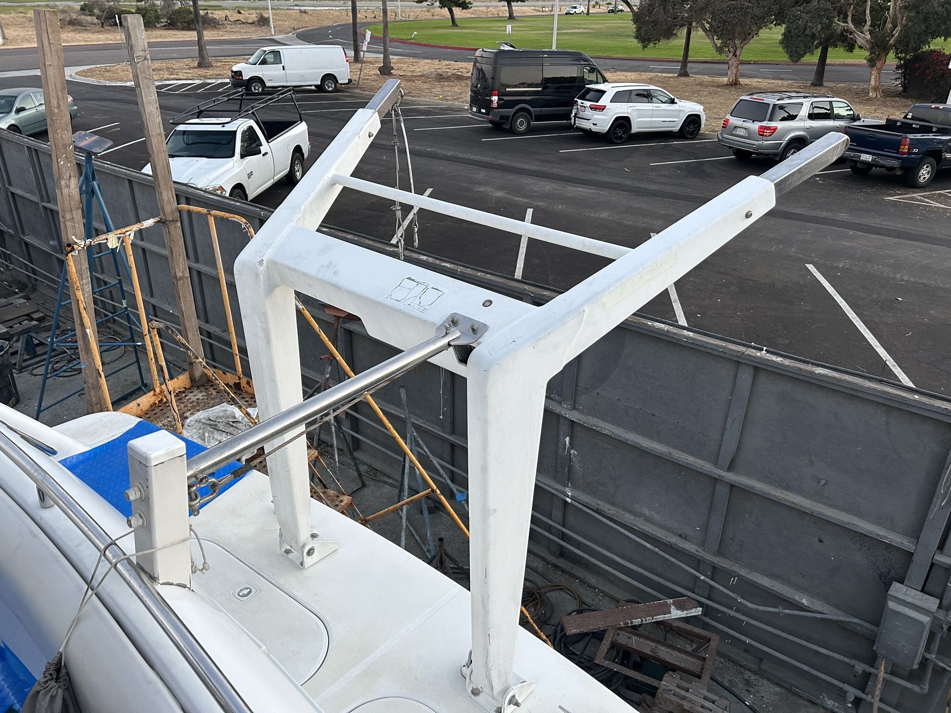 Nick Jackson Transom Davit 