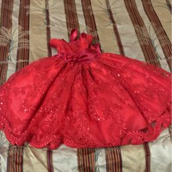 Dress/red/ Size1-2