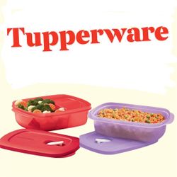 Tupperware lunch containers