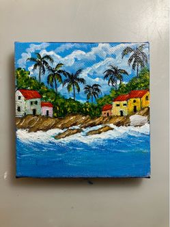 4x4” original painting $25