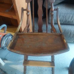 Antique High Chair 