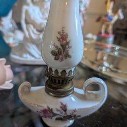 Ceramic Oil Lamp Vintage