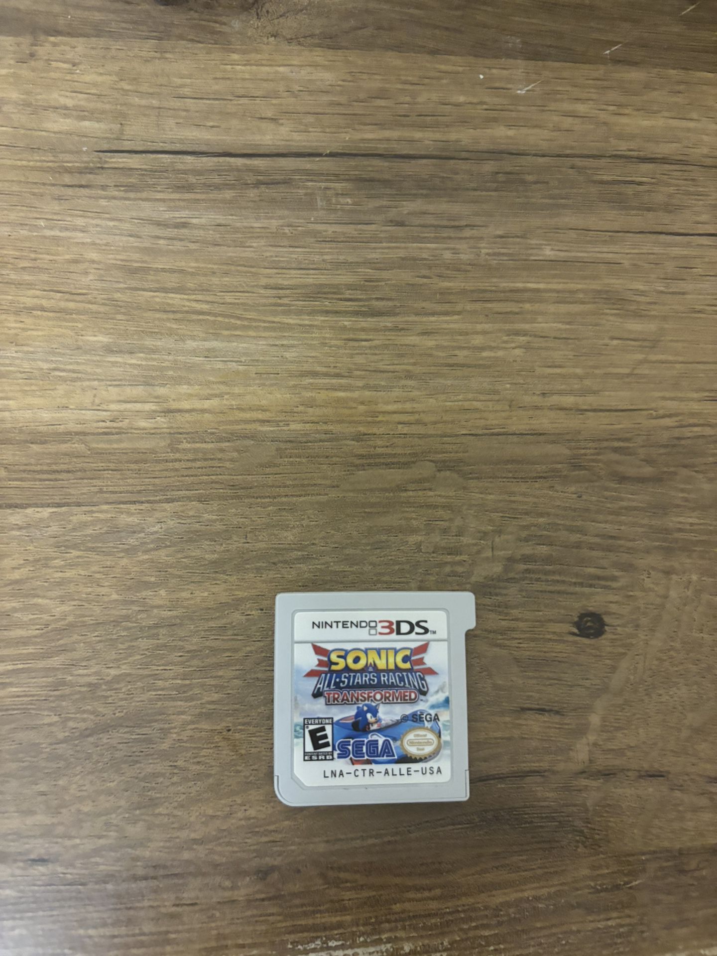 Sonic All Stars Racing Transformed Nintendo 3ds 