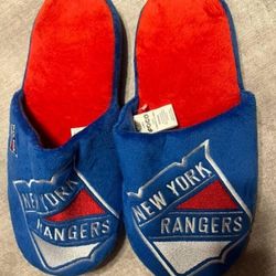 New York Rangers Mitchell And Ness Slides 