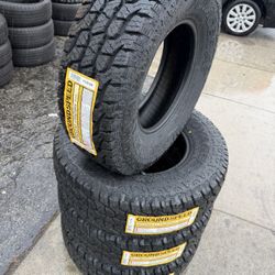 235/75/15 Ground Speed  New Tires Set Of 4 Installed And Balanced Set De 4 Llantas Instaladas Y Balanceadas