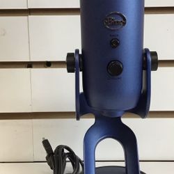 Blue Yeti USB Condenser Microphone Like New