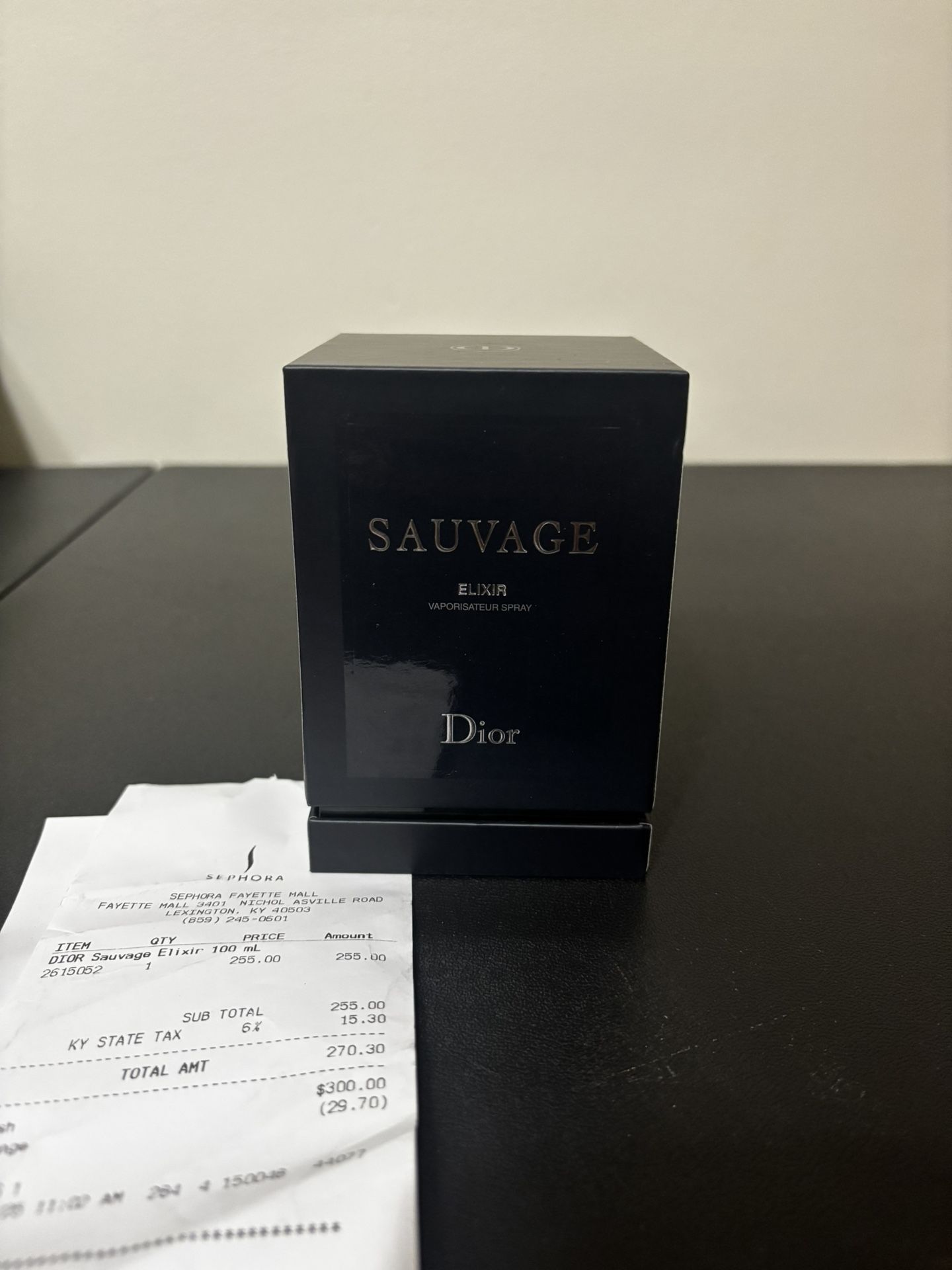 Dior Sauvage Elixir/Cologne