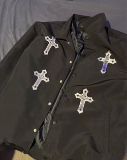 Black coach Button-Up & Champion Shirt