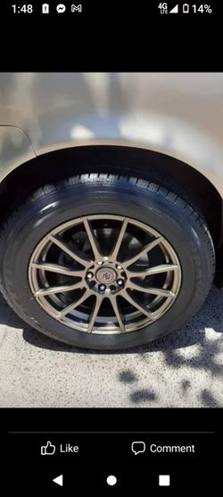 3 Rims And Tires  18s