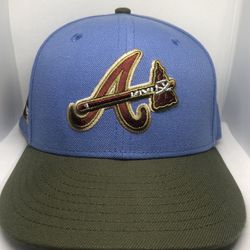 New Era Hat Club Exclusive Atlanta Braves 7 1/4 Great Outdoors Collection