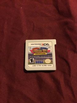 Mario Sonic 2012 3ds ds Nintendo