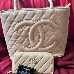 Cute Women’s Bag with matching wallet- Tan Color IT’S AVAILABLE!