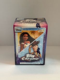 2026 Topps Chrome Disney Value Box Factory Sealed