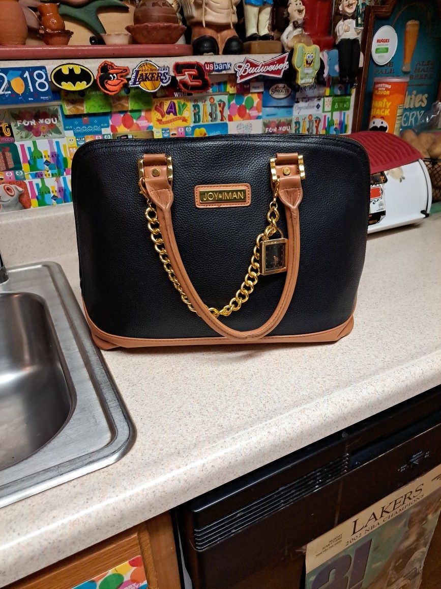 New Joy And Iman Large Satchel