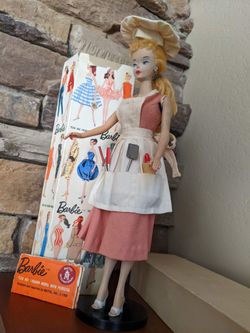 SALE: Rare 1960 #3 Ponytail Barbie-Q