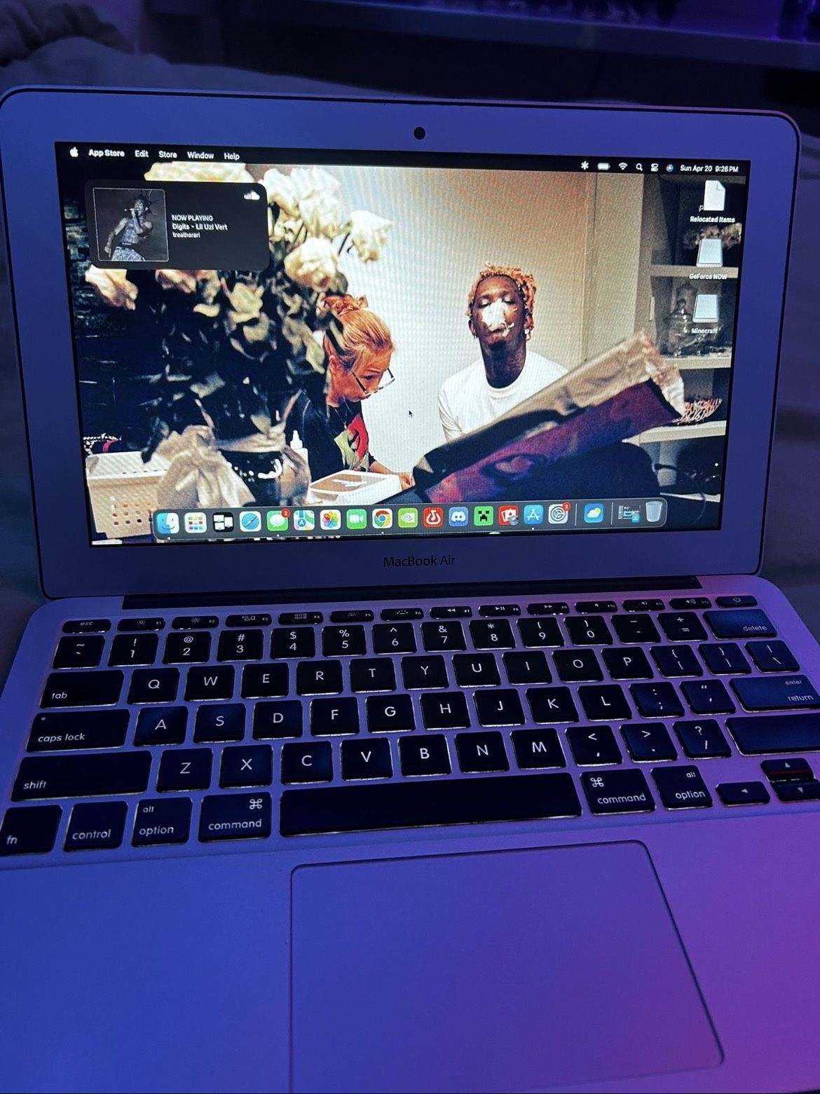 Macbook Air 128 GB Mac Os
